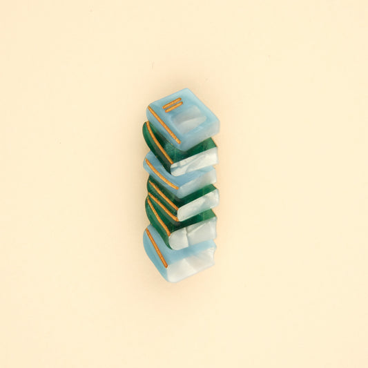 BOOKS HAIR CLIP