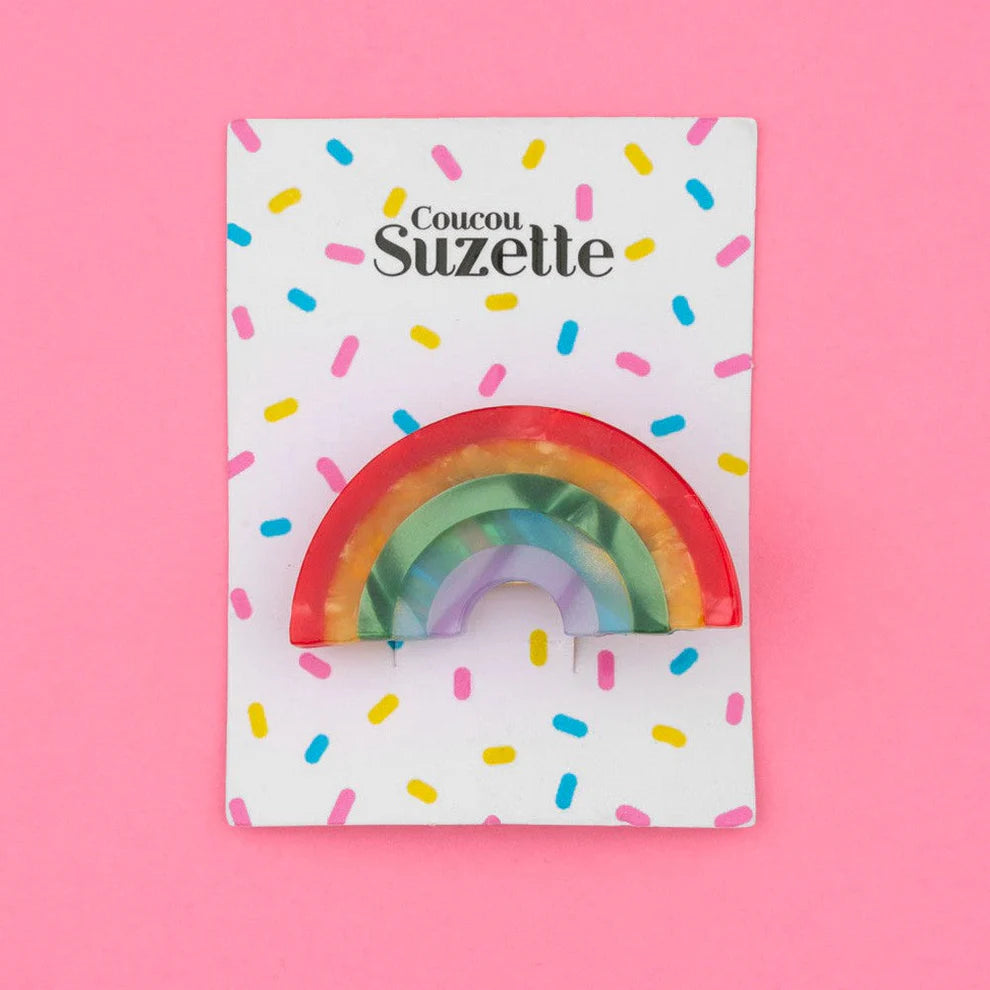 Rainbow Hair Clip
