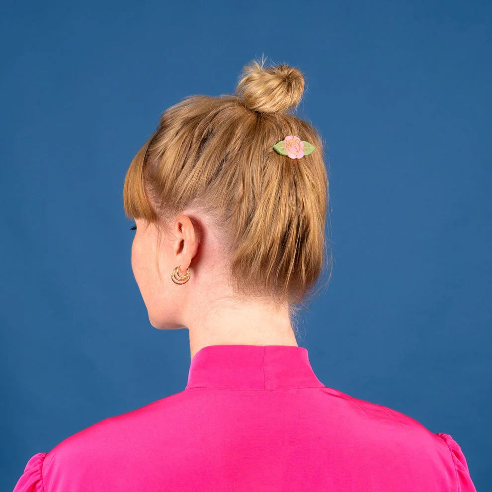 Peony Hair Clip