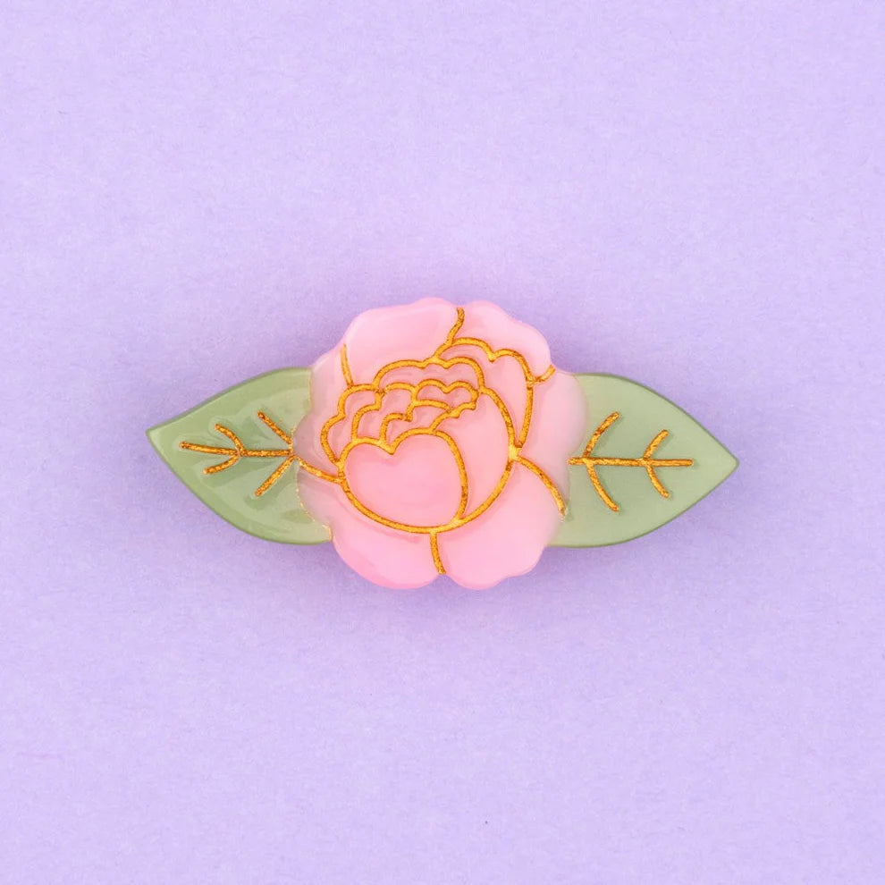 Peony Hair Clip
