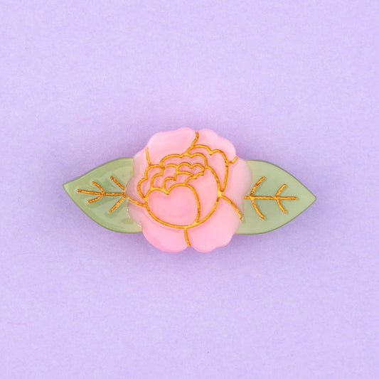 Peony Hair Clip