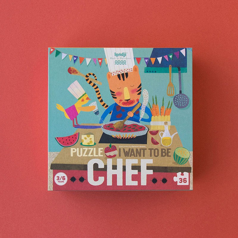 Londji - I WANT TO BE ... CHEF PUZZLE