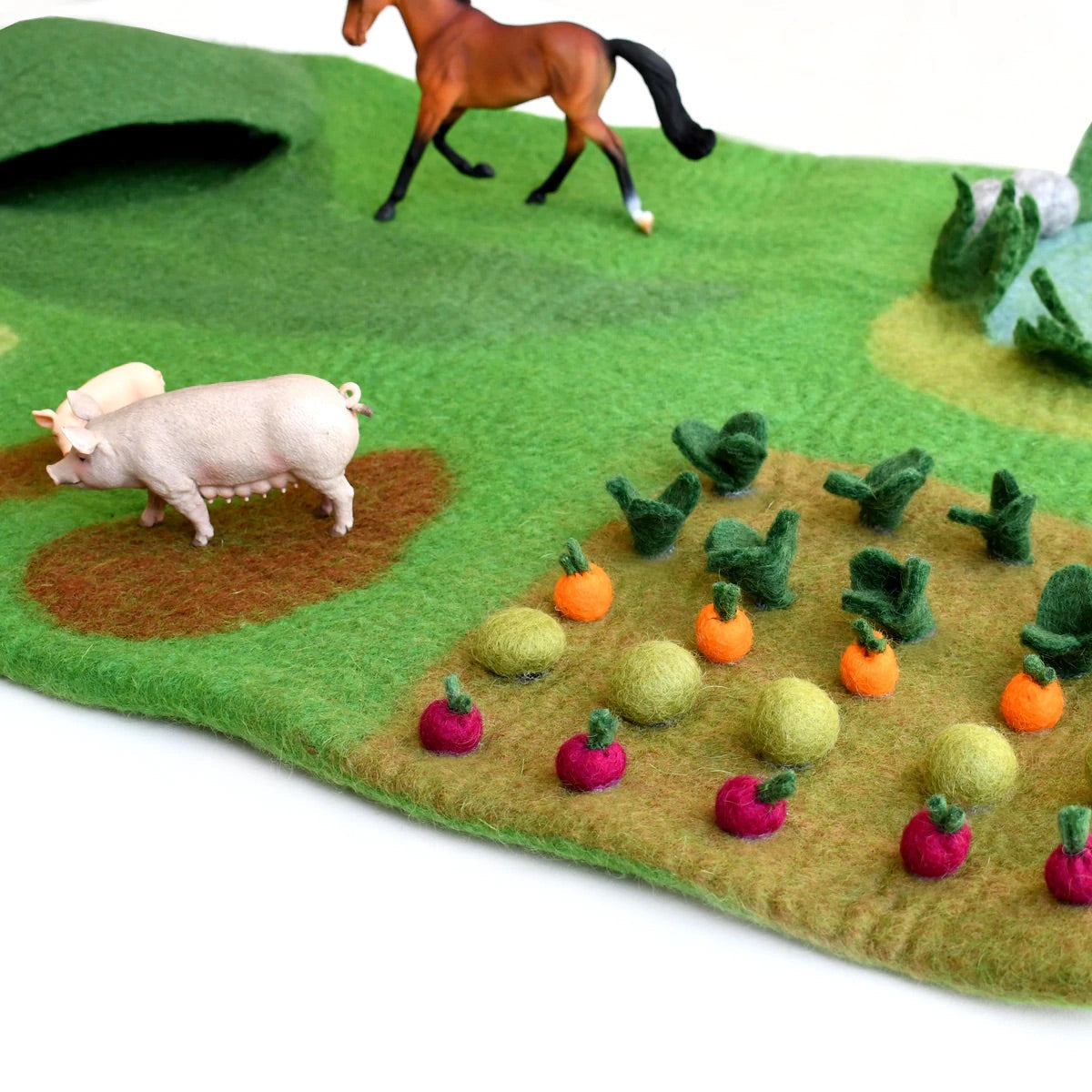 Tara Treasures - Farm Play Mat Playscape Large