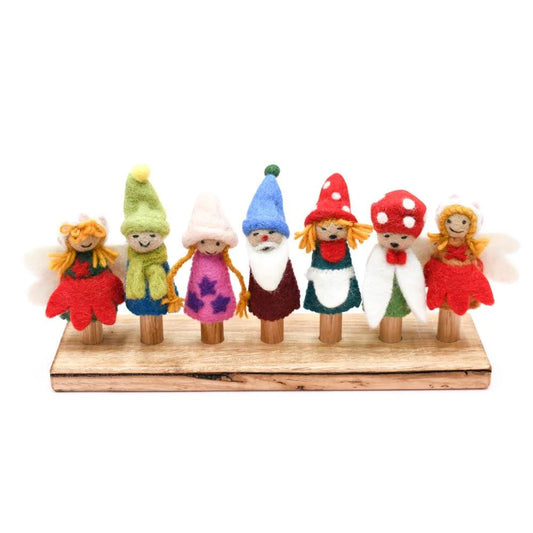 Tara treasure-FAIRIES & GNOMES FINGER PUPPET SET