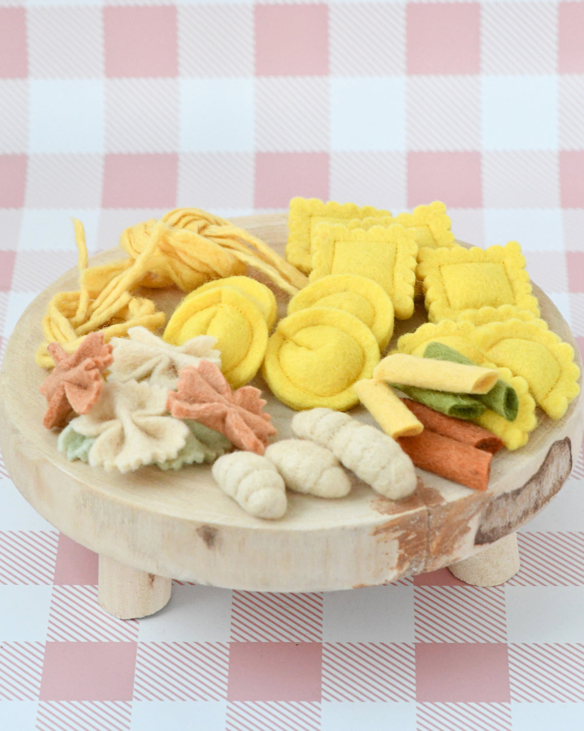 Tara treasure FELT PASTA PLAY FOOD SET