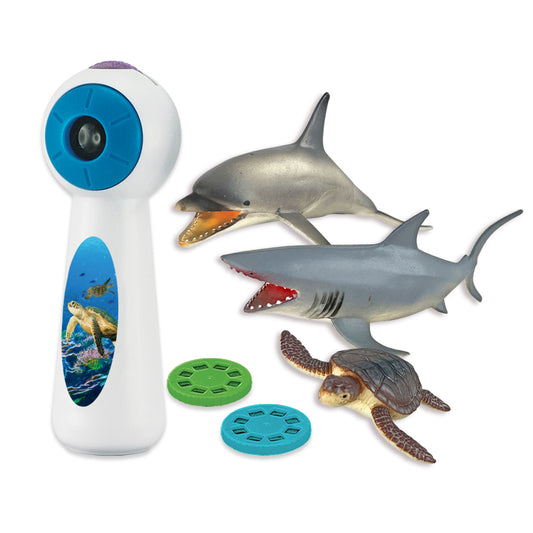 Ambo Sea Creatures Torch Projector & Play Set