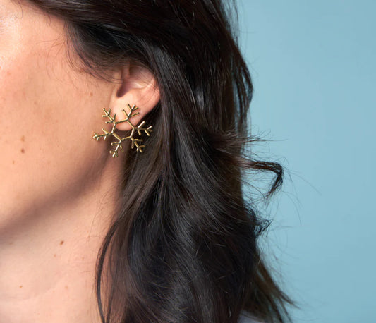 SNOWFLAKE EARRINGS