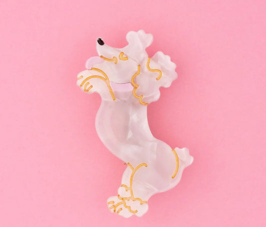 POODLE HAIR CLIP