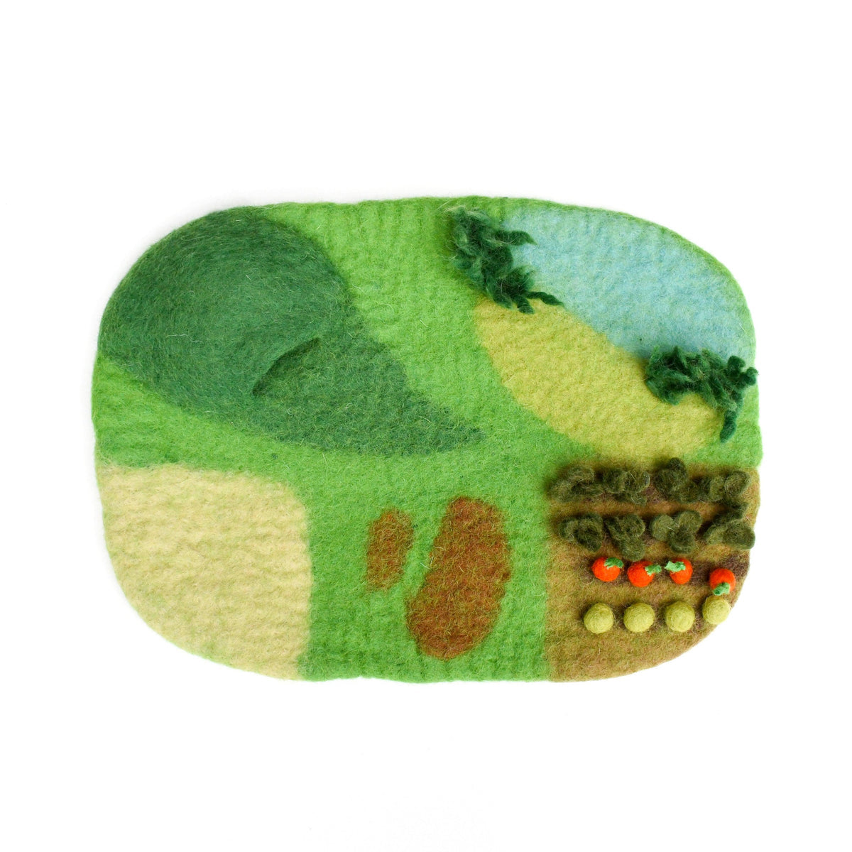 Tara treasures - FARM FELT PLAY MAT PLAYSCAPE Small