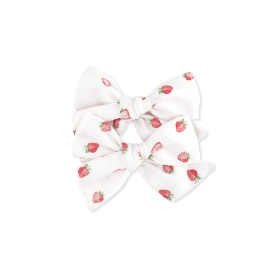 INWHEEL PIGTAIL SET // STRAWBERRIES