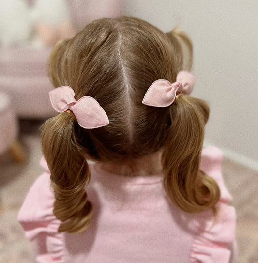 BUNNY PIGTAIL SET // STRAWBERRY CREAM