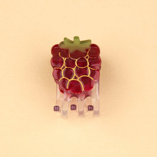 Raspberry Mini Hair Claw