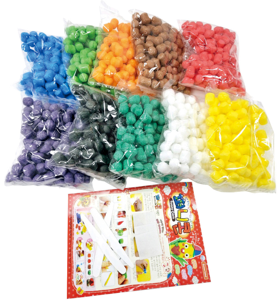 DL-HB20021	魔法玉米黏土(1000pcs)