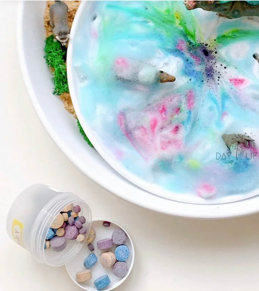 Messy play - Colormybath無化學三色入浴顏料錠 ( 體驗瓶 )