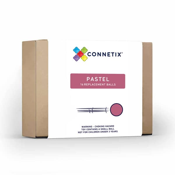 Connectix tiles - 16 Pc Pastel Replacement Ball Pack AU 10