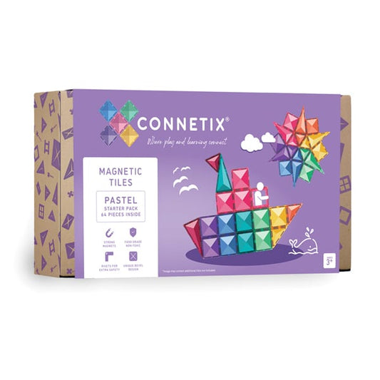 Connetix tile - Pastel Starter Pack 64 pc 3
