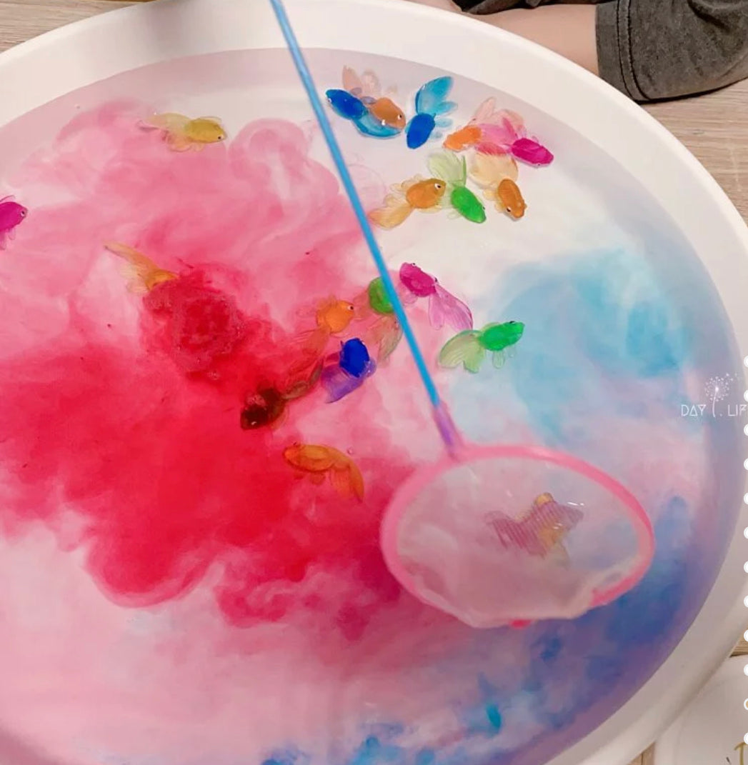 Messy play - Colormybath無化學三色入浴顏料錠