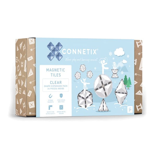 Connetix tiles -  Clear Shape Expansion Pack 24 pc 5