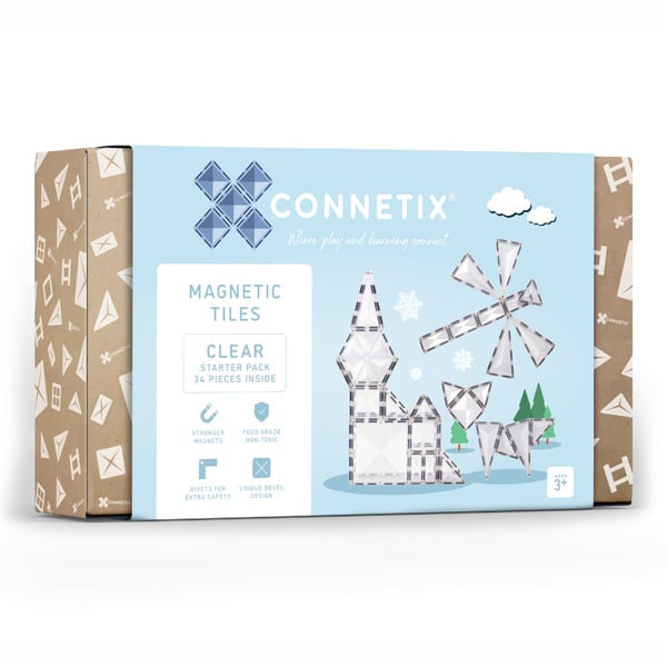 Connectix tile - 34 pc Clear Pack HK 12