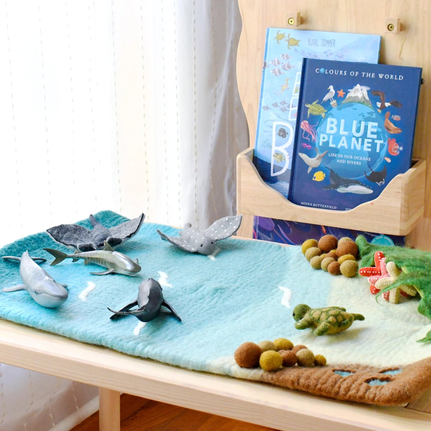 TARA TREASURES - Large Sea and Rockpool Play Mat Playscape