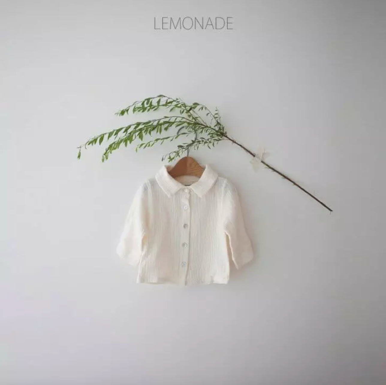 LEMONADE - Yoru Shirt 襯衫 (White Size M)