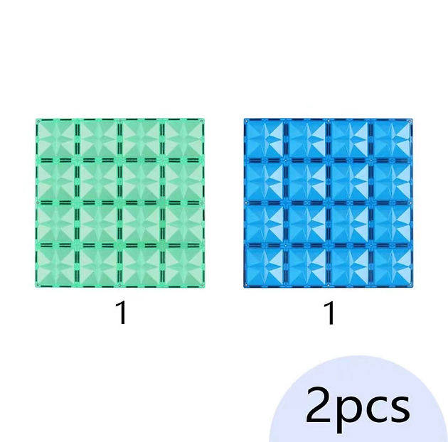 MNTL - Star Magnetic Tile (Square Base 方型底板) 2PCs