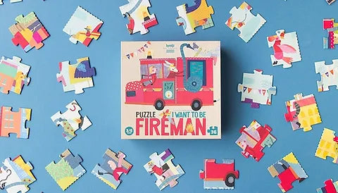 Londji - I WANT TO BE... FIREMAN PUZZLE